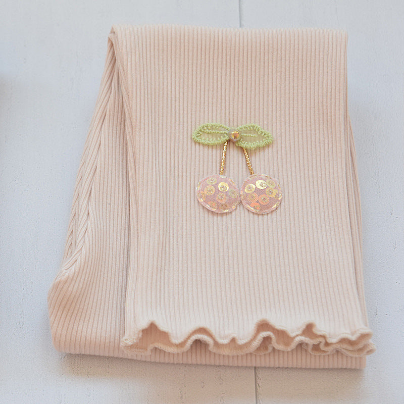 Cerejinhas Leggin Infantil Mujer