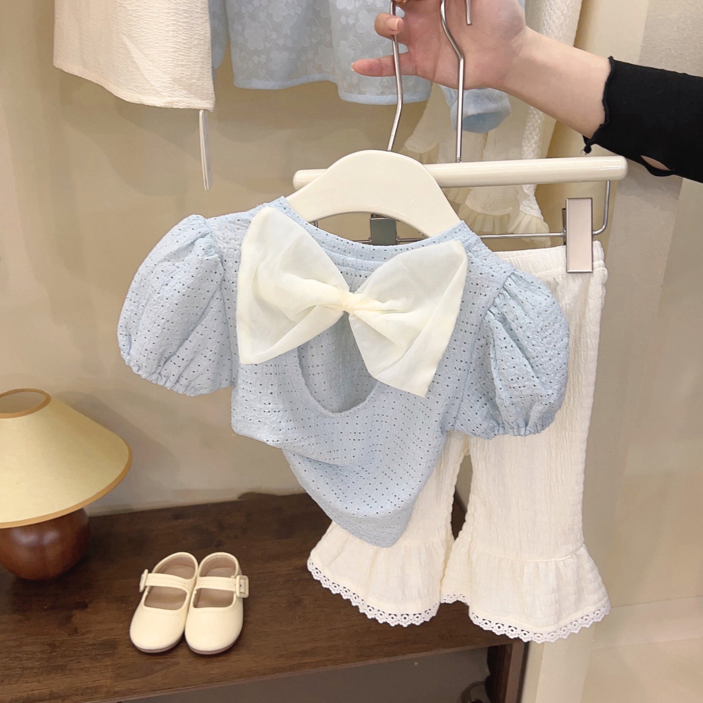 Conjunto de lazo Encaje para Niñas