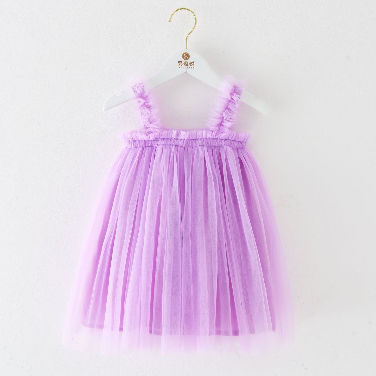 Vestido de tul infantil