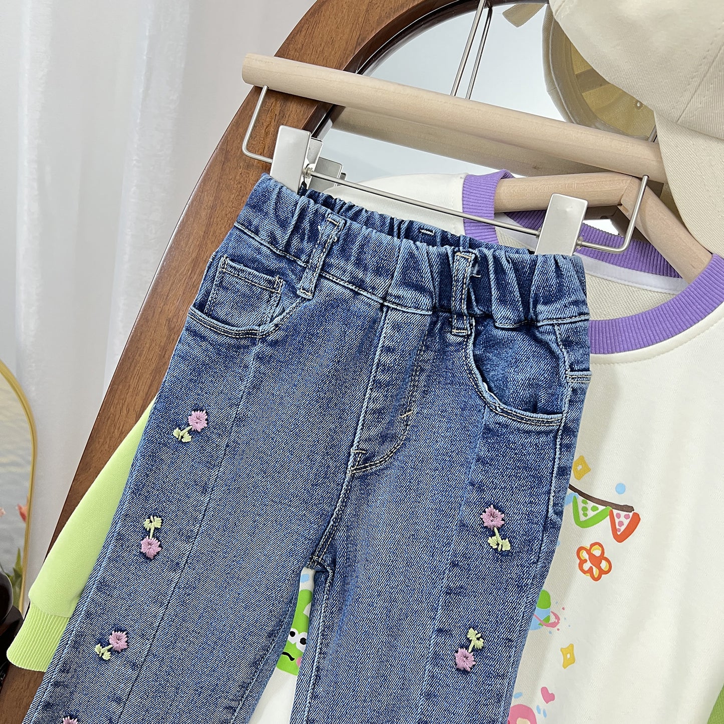 Pantalones Florales para Niñas