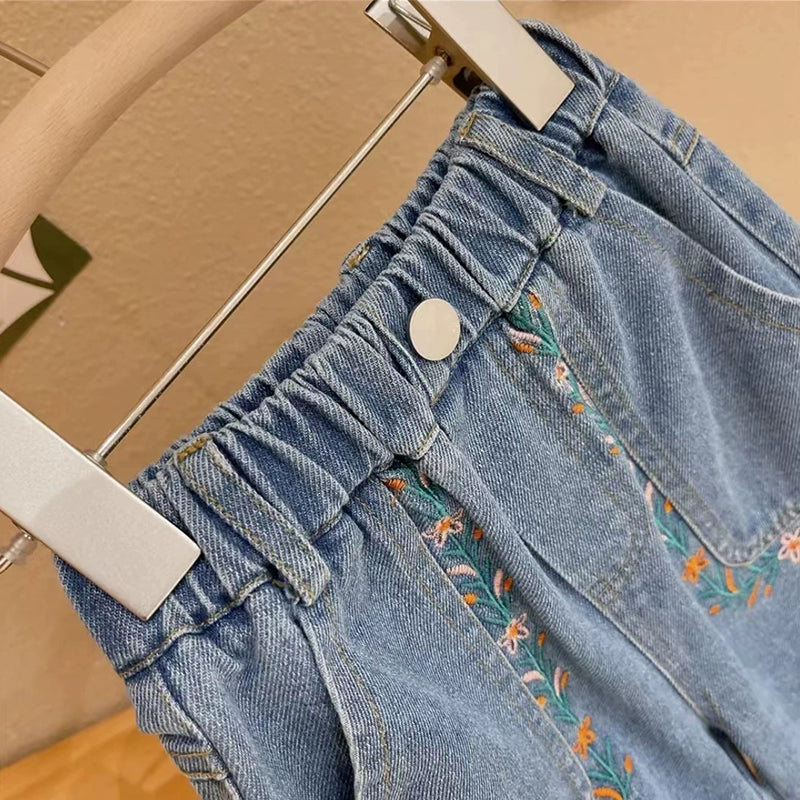 Pantalones Florales para Niñas