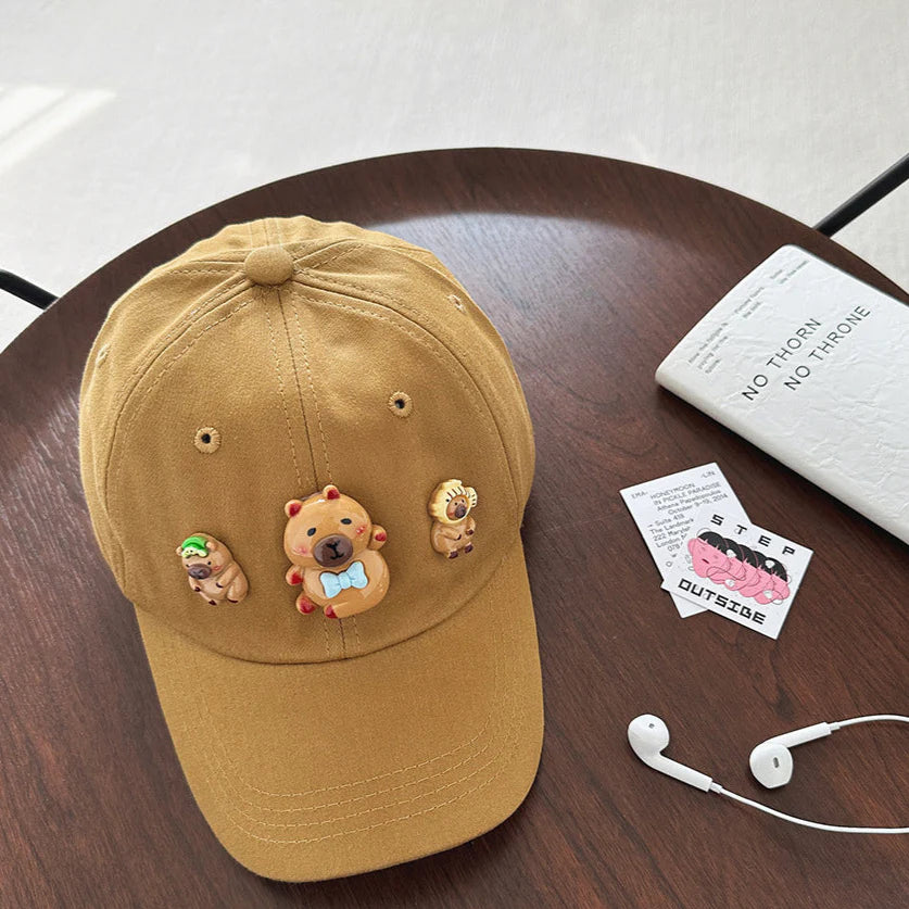 Gorra infantil de capibara