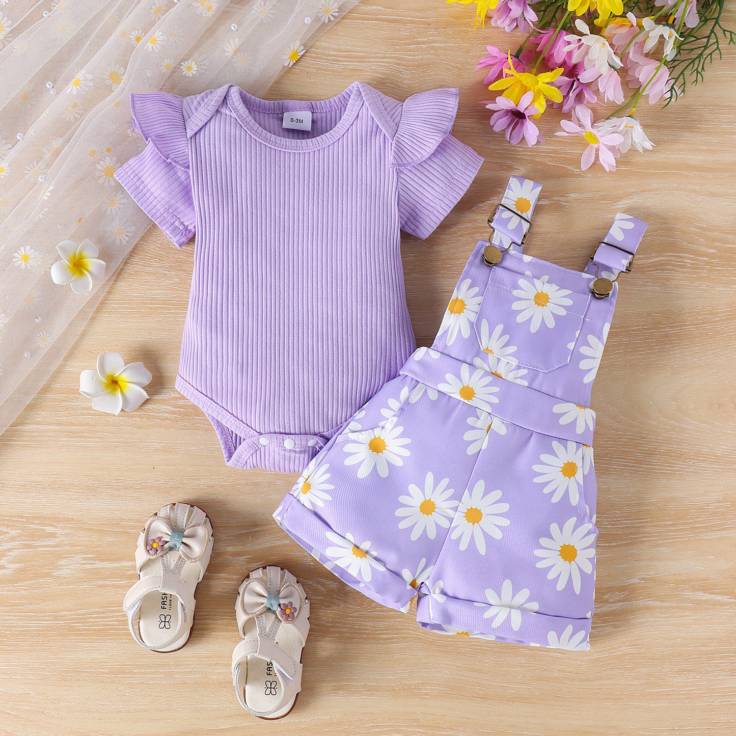 Conjunto de Flores para Niñas
