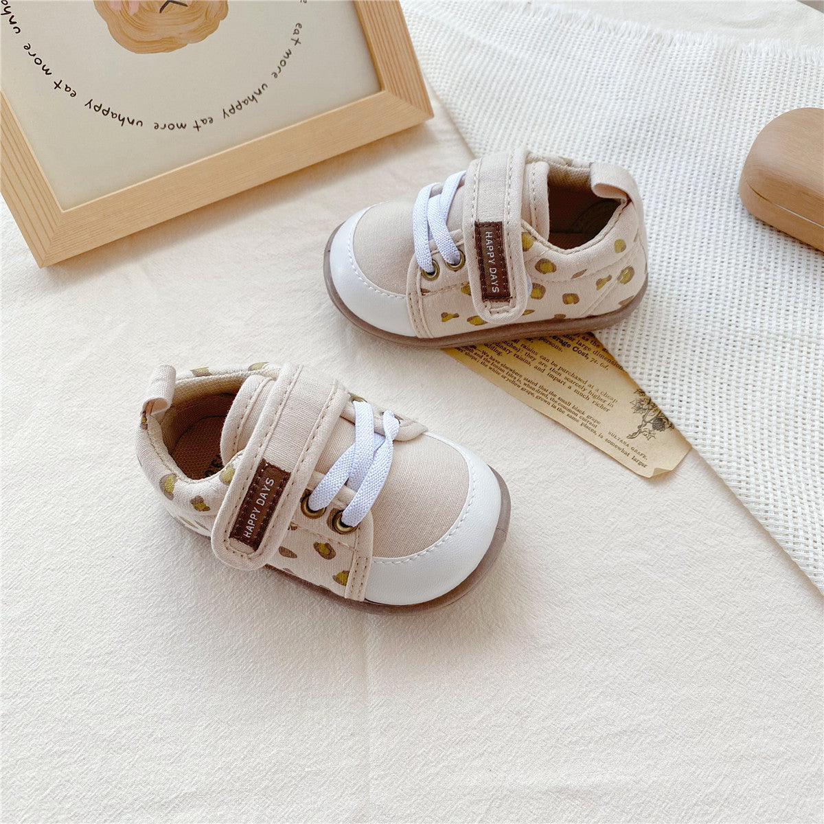 Zapatillas suaves para Niños con Velcro