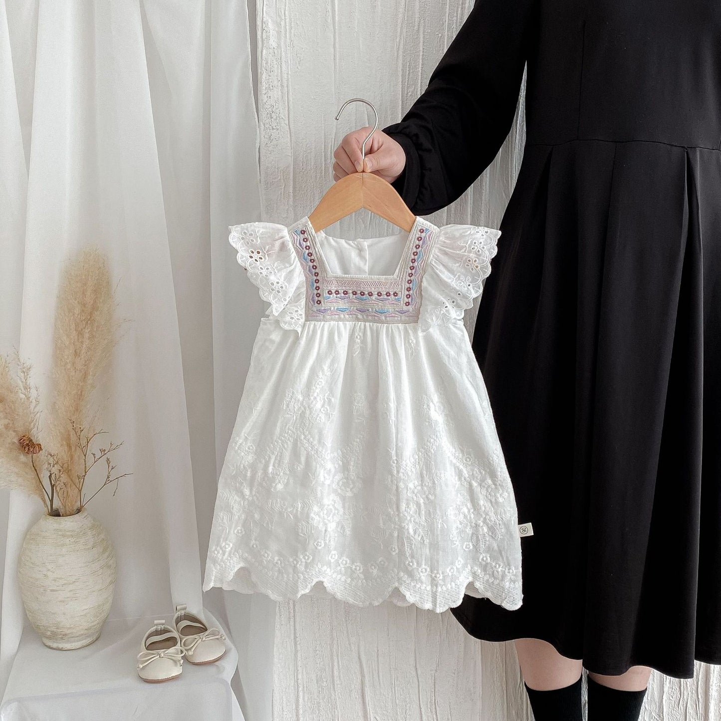 Vestido Infantil de Verano Florecitas