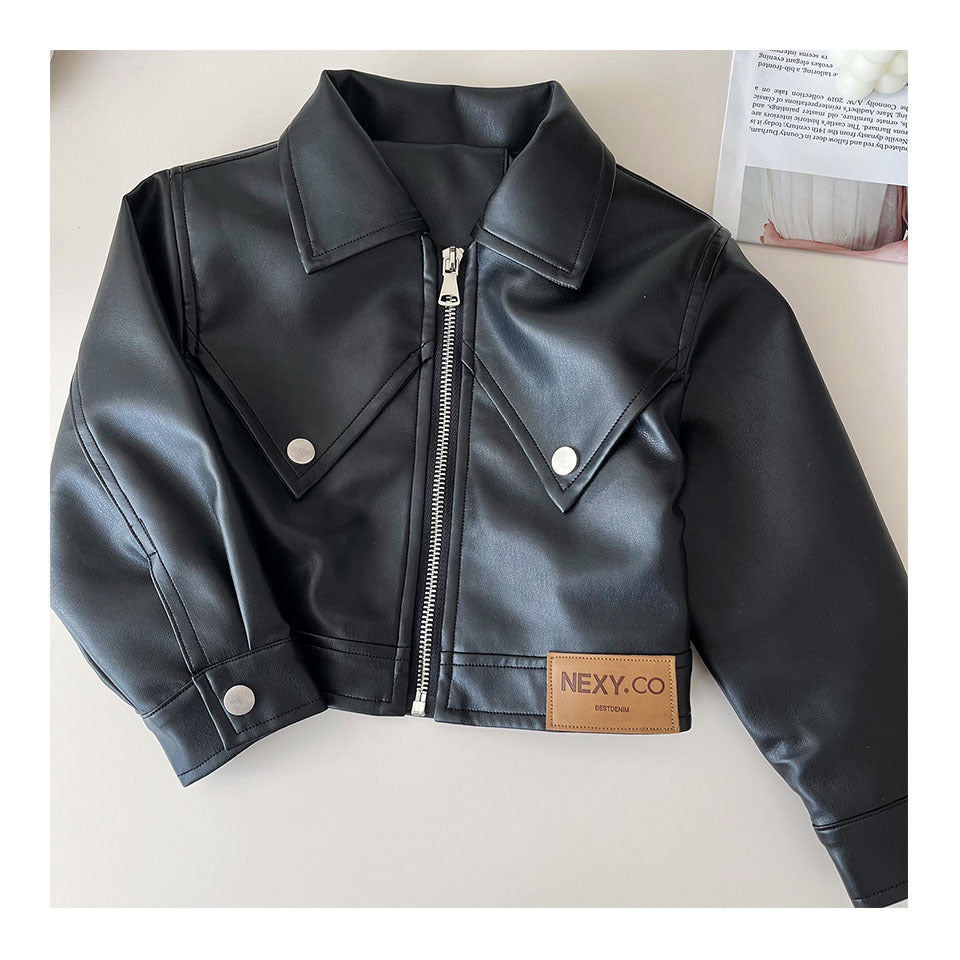 Conjunto Infantil de Mujer Chaqueta y Falda Plisada