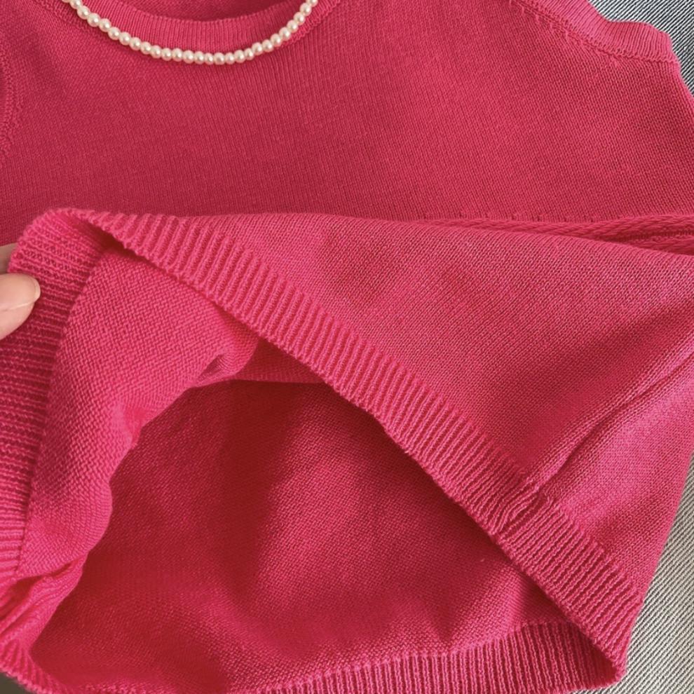 Conjunto Infantil Niña Rosa y Jeans