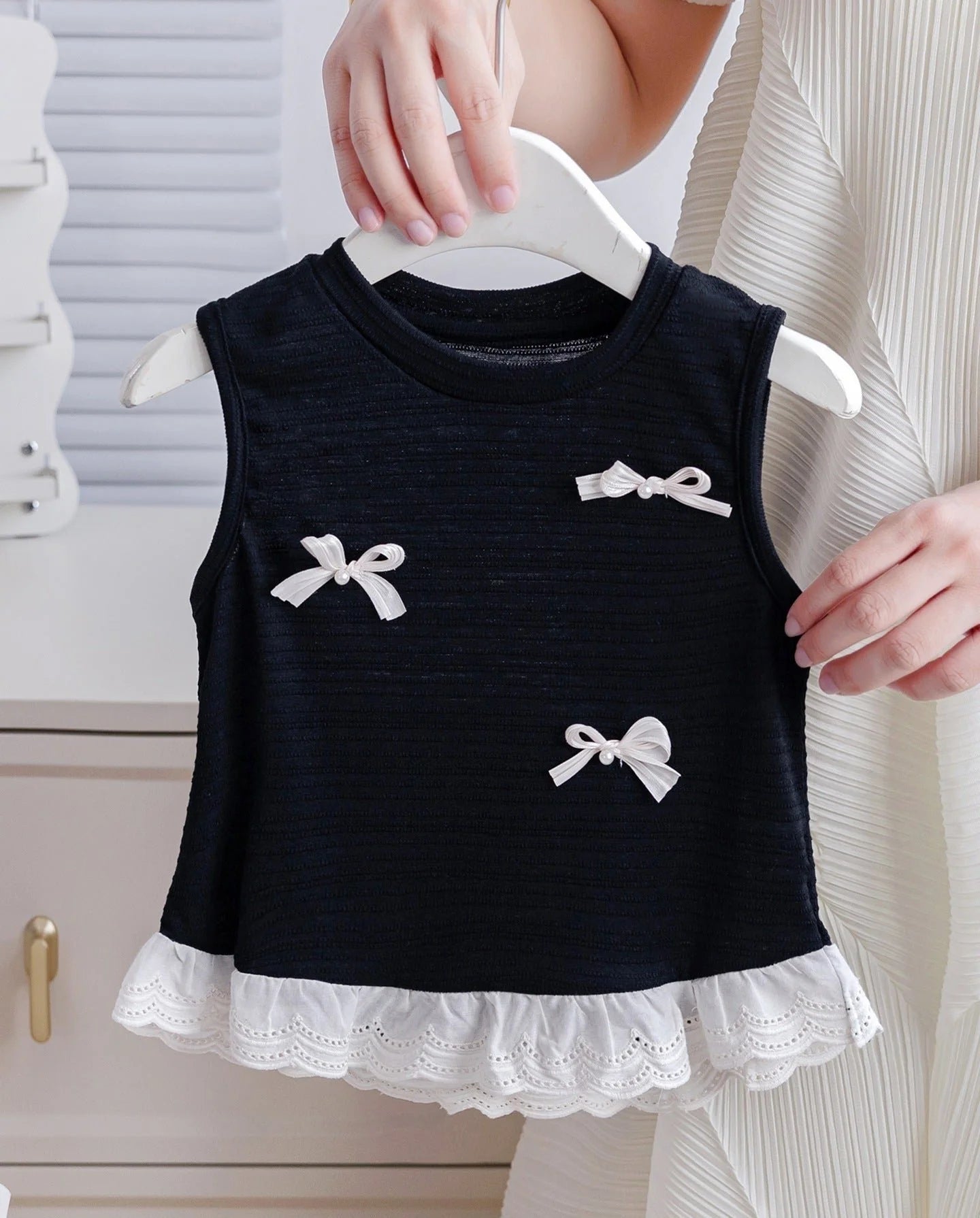 Blusa Infantil Mujer Lazos