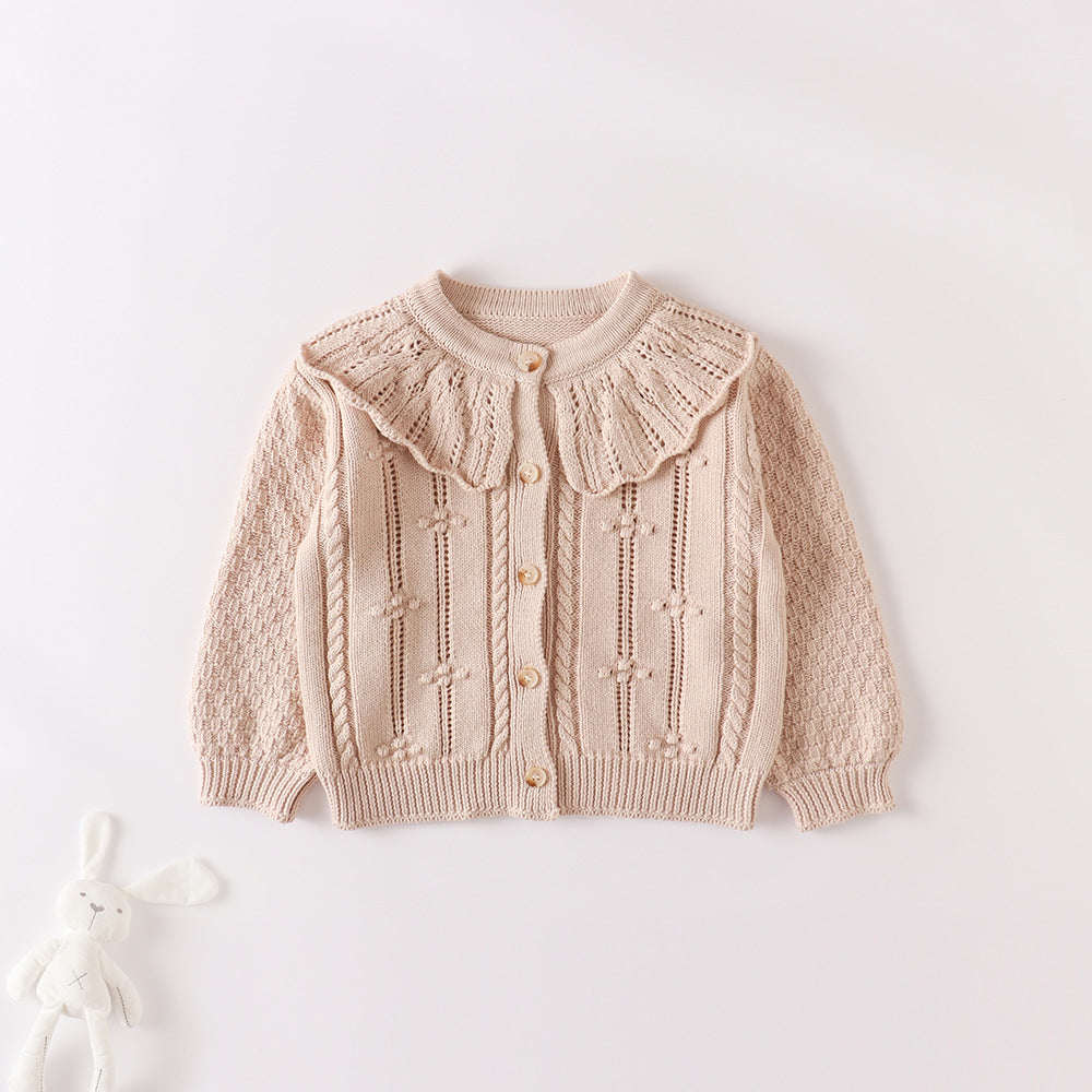 Blusa Infantil Mujer Punto Botones Pequeños