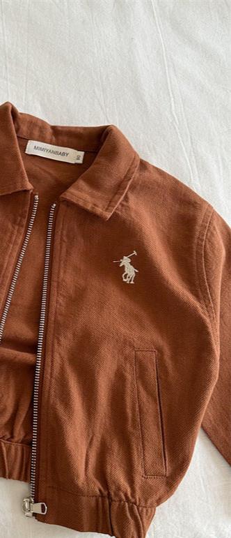 Bolsillos con cremallera para chaqueta infantil