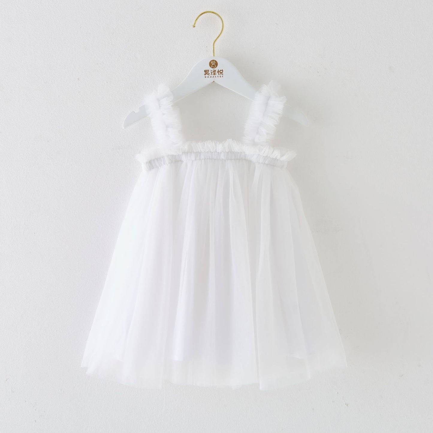 Vestido de tul infantil