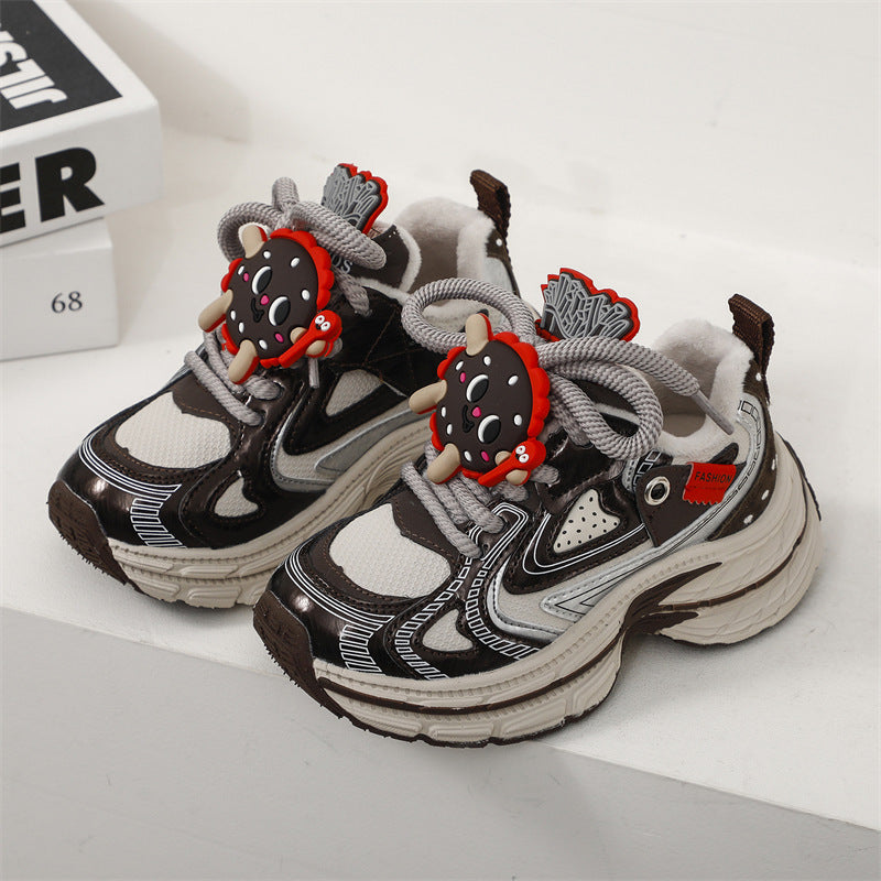 Zapatillas Hamburguesas De Moda Infantil