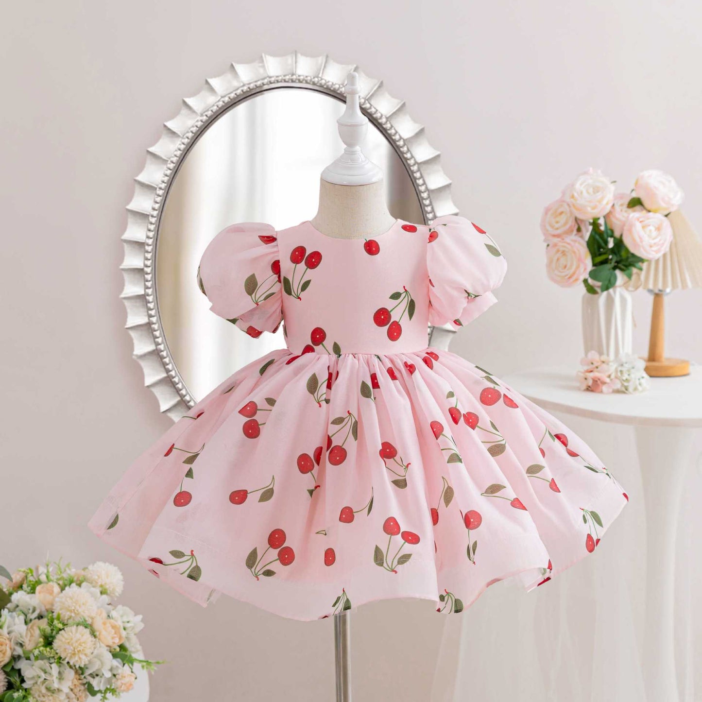 Vestido de fiesta para niñas Amor/Cerezas/Sandía
