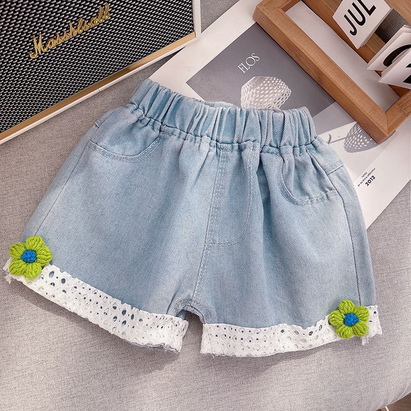 Bermudas  Jeans  Niño Florzinhas