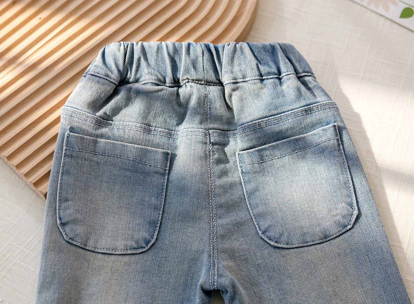 Pantalones Barra Florzinhas Niño