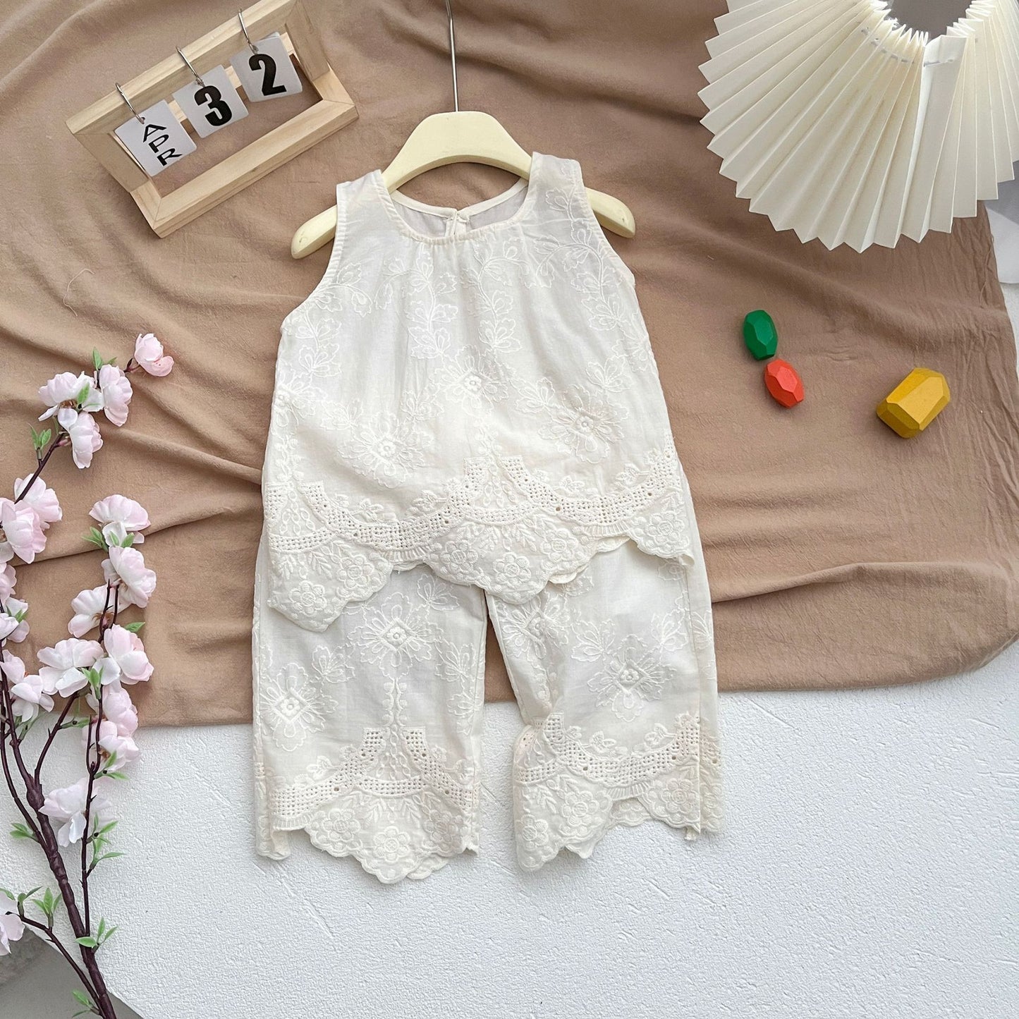 Conjunto Floral para Niña Lese