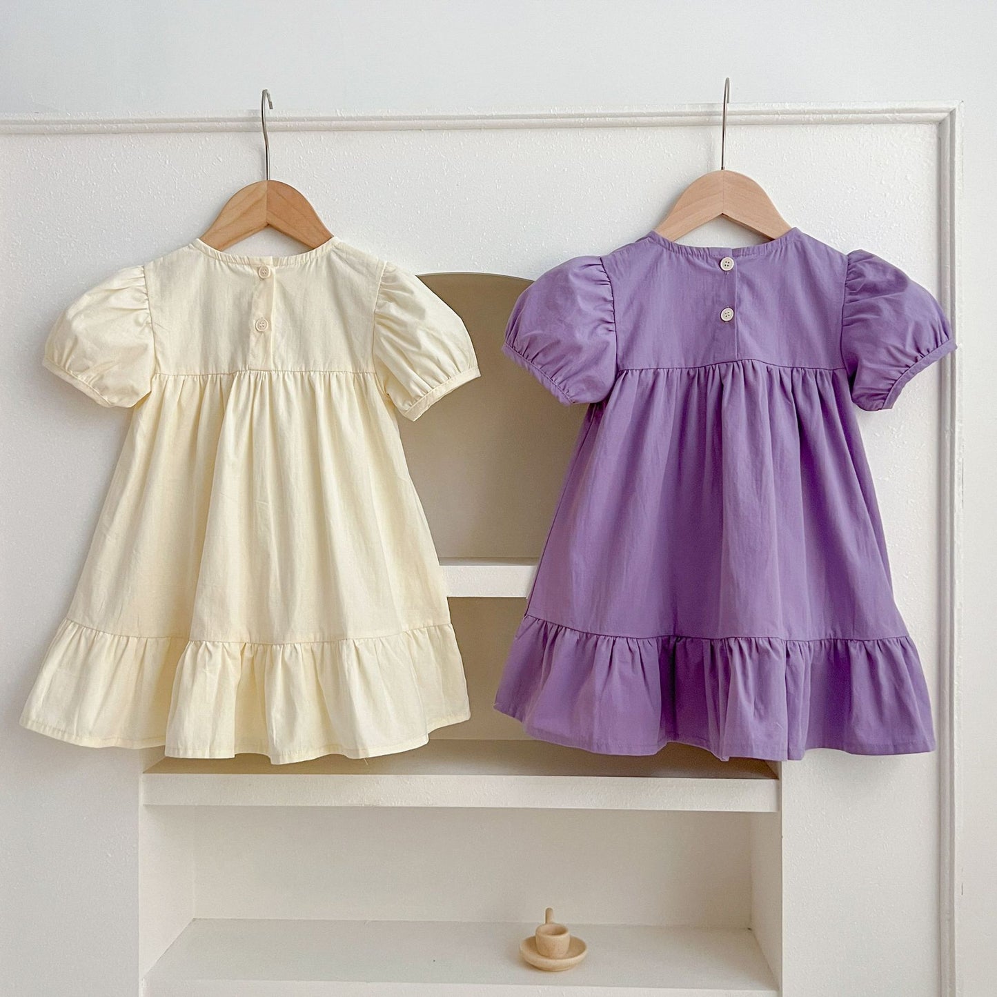 Vestido Infantil de Verano Florecitas
