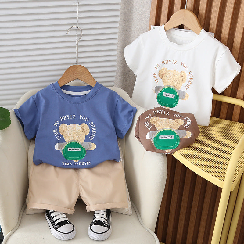 Conjunto Infantil Niña Verano Osito