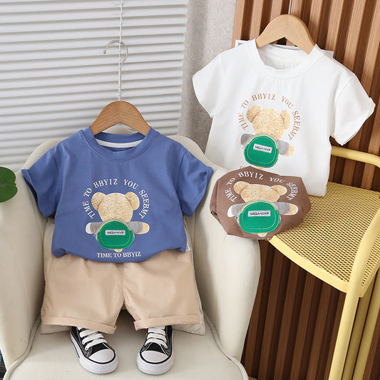 Conjunto Infantil Niña Verano Osito