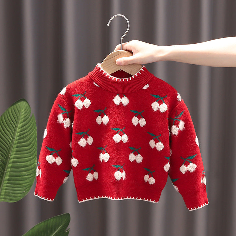 Blusa Infantil Mujer Cerejinhas