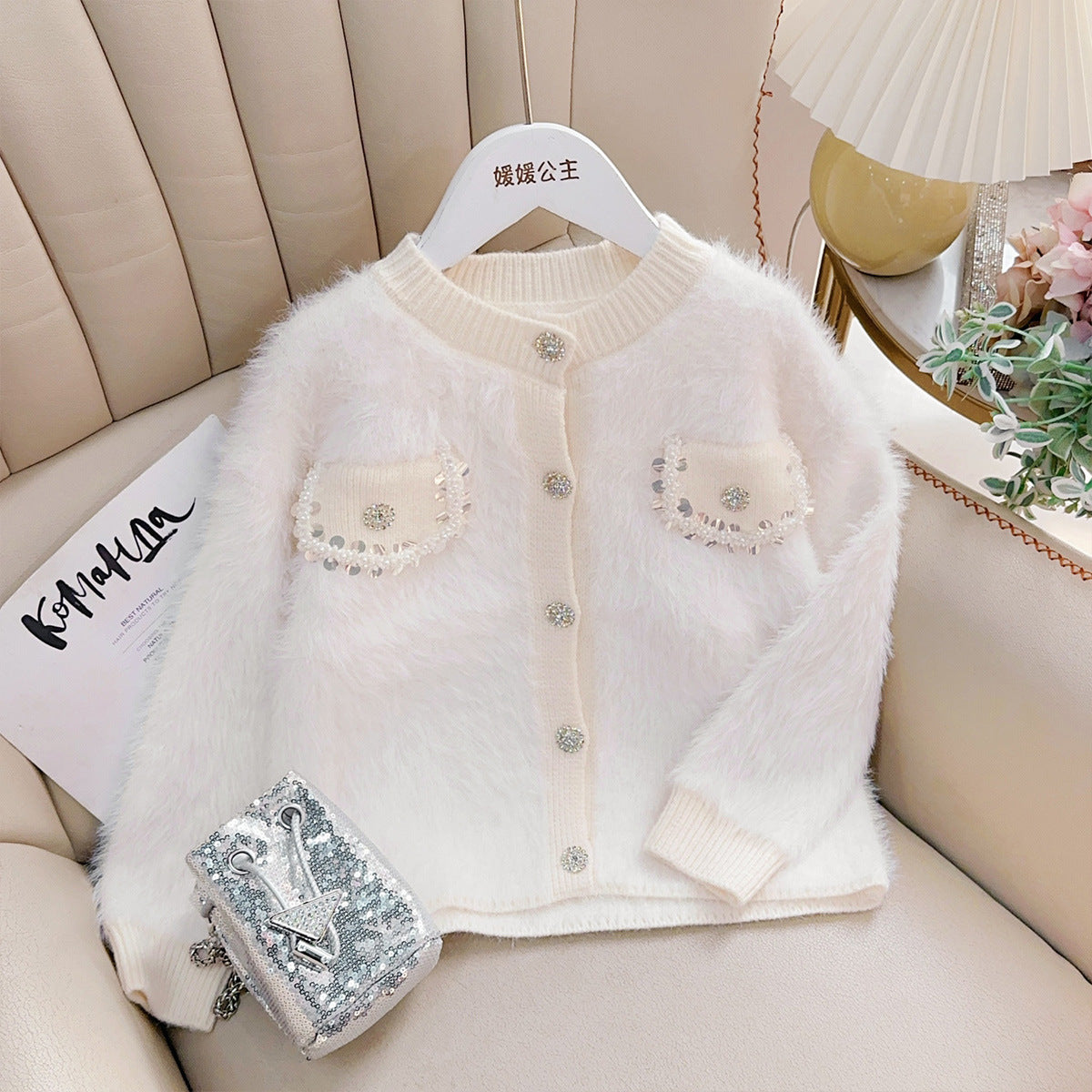 Cárdigan Infantil de Boutique Pelinhos