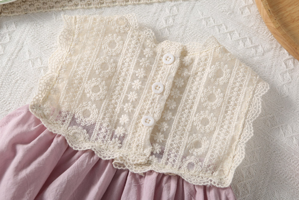 Body de Encaje Para Niñas