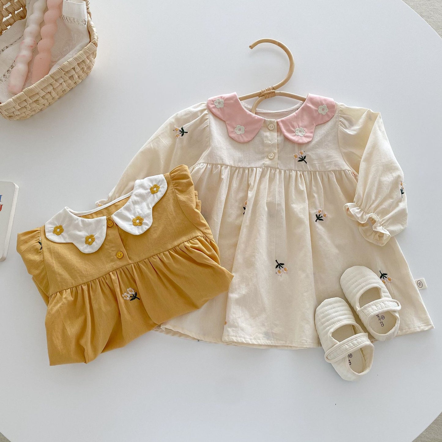 Vestido Infantil Florecitas