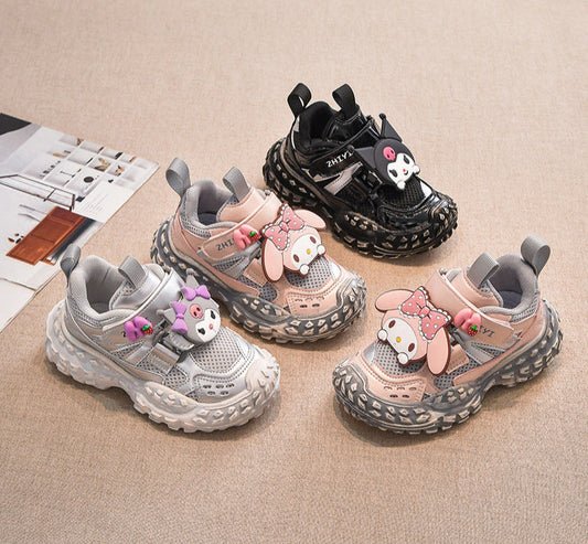 Zapatillas de Niña con Diseño de Animales Pequeños