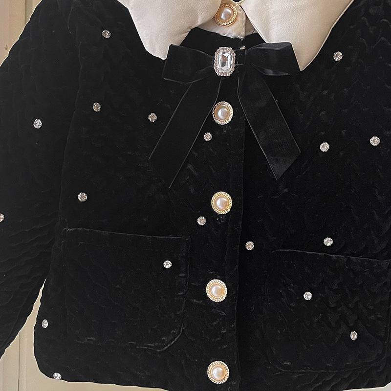 Conjunto de Niña Perlas Negras