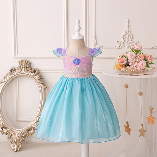 Vestido de Princesa Sirena Infantil