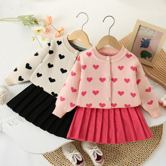 Conjunto Love Winter para niñas