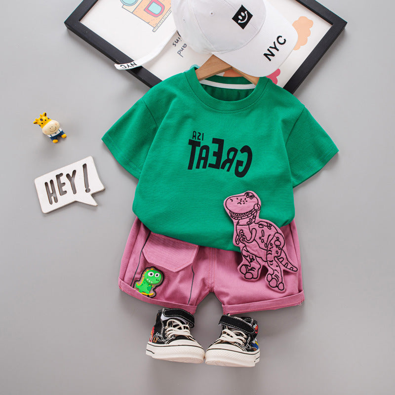 Conjunto Infantil Verano Dinosaurios