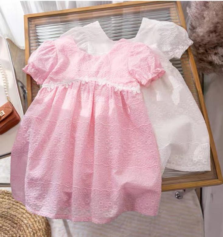 Vestido Infantil Floral Delicado