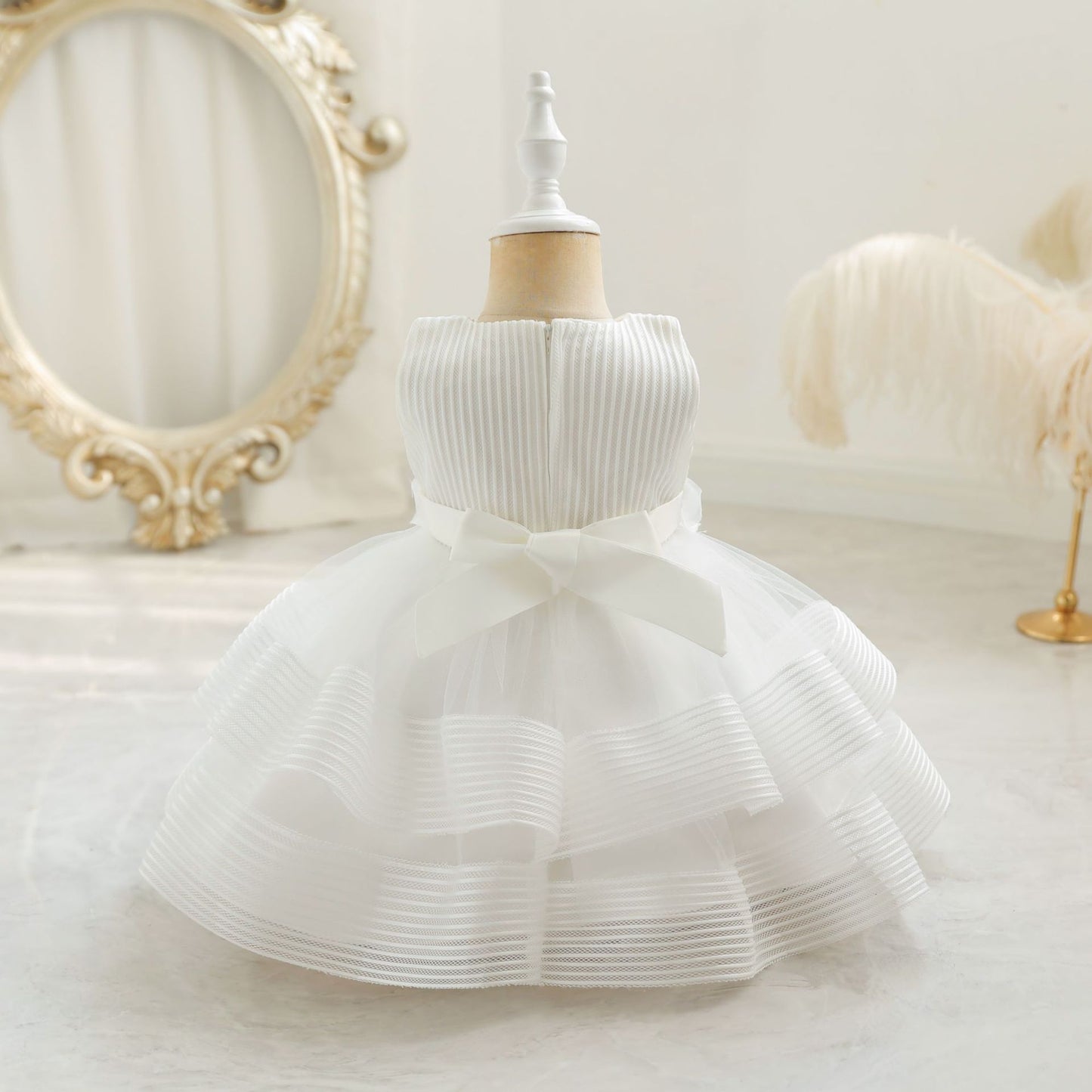 Vestido de Fiesta Infantil Florecitas