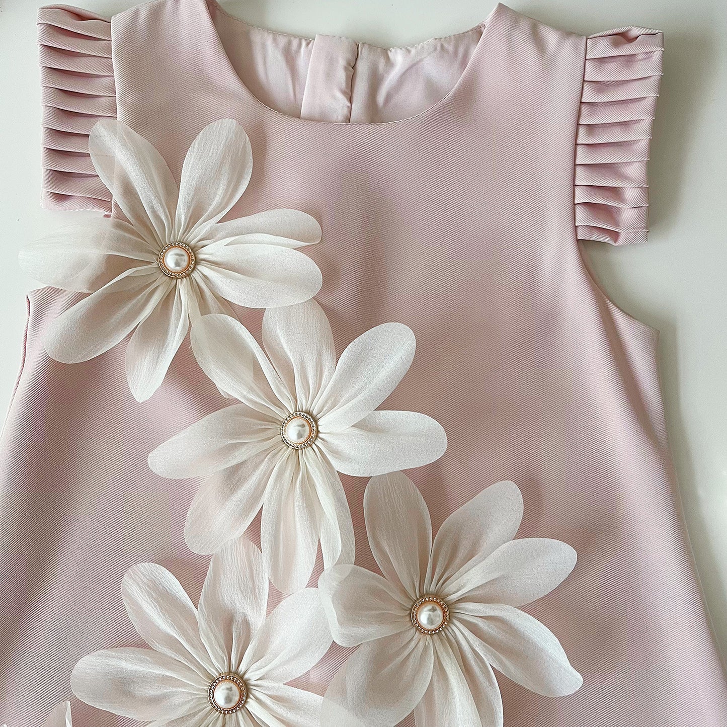 Vestido Infantil de Flores