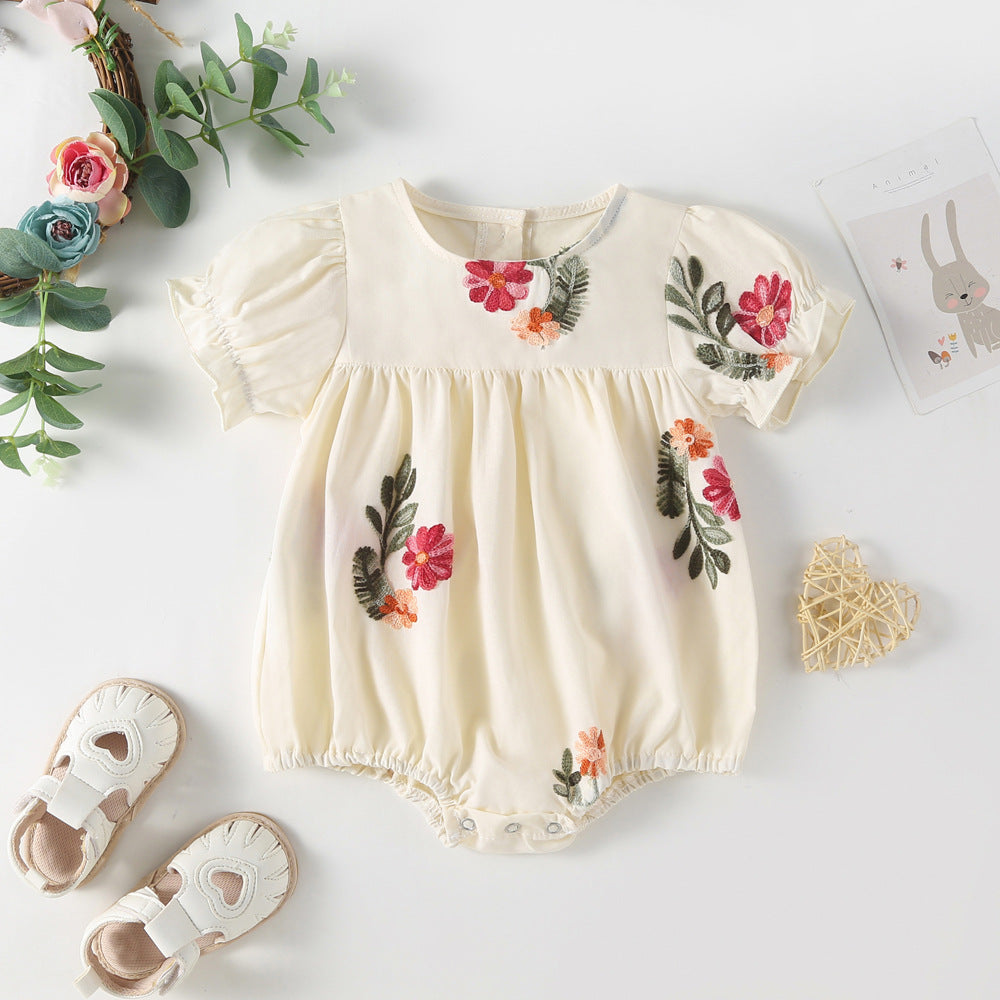 Body/Conjunto Infantil Floral
