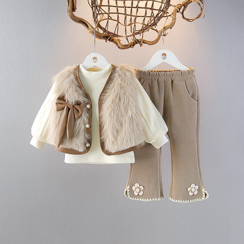 Conjunto de Peluche y Flores para Niños