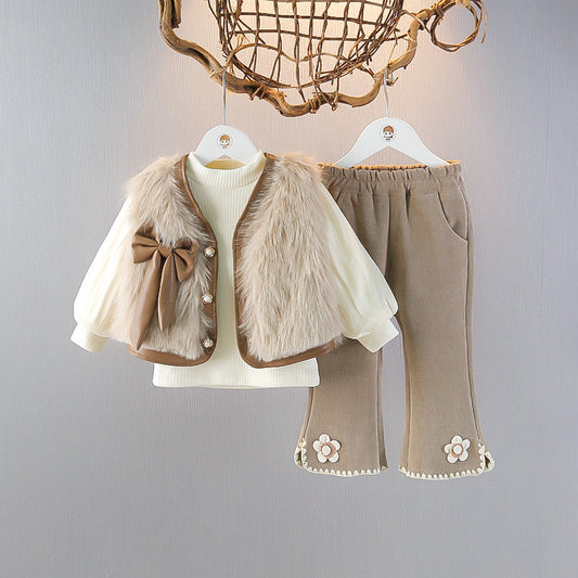 Conjunto de Peluche y Flores para Niños