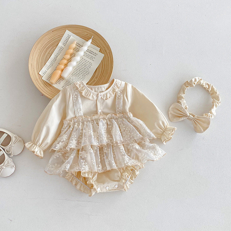 Body de tul floral para mujer