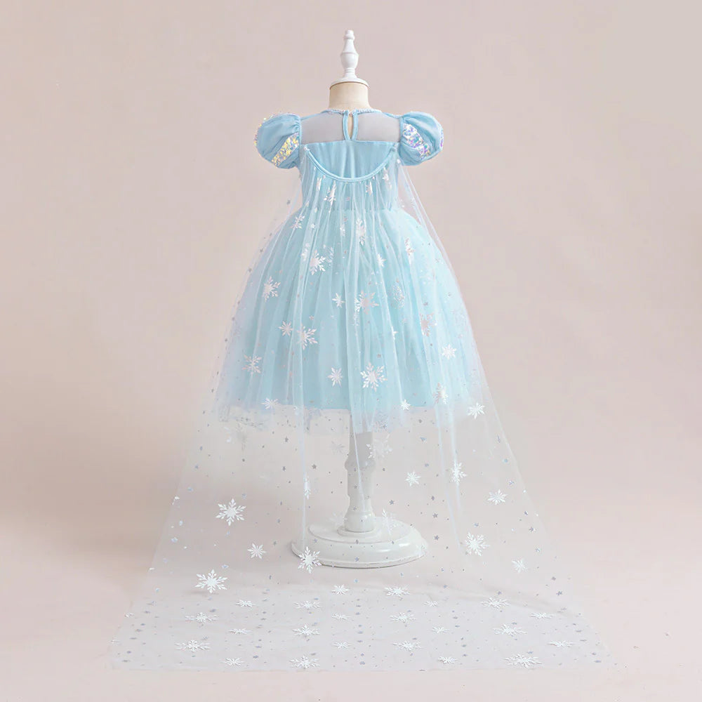 Vestido de Fiesta Infantil Princesa Brillante