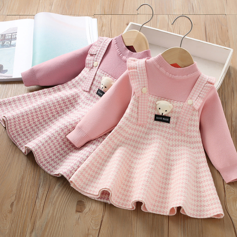 Conjunto Infantil Feminino Ursinho