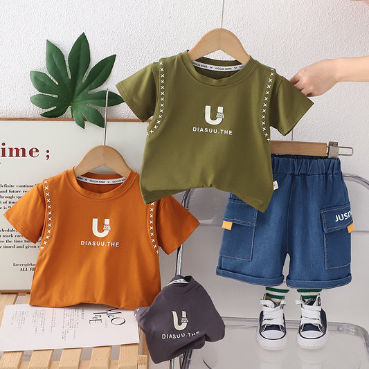Conjunto Infantil Bolsinhos Verano Hombre