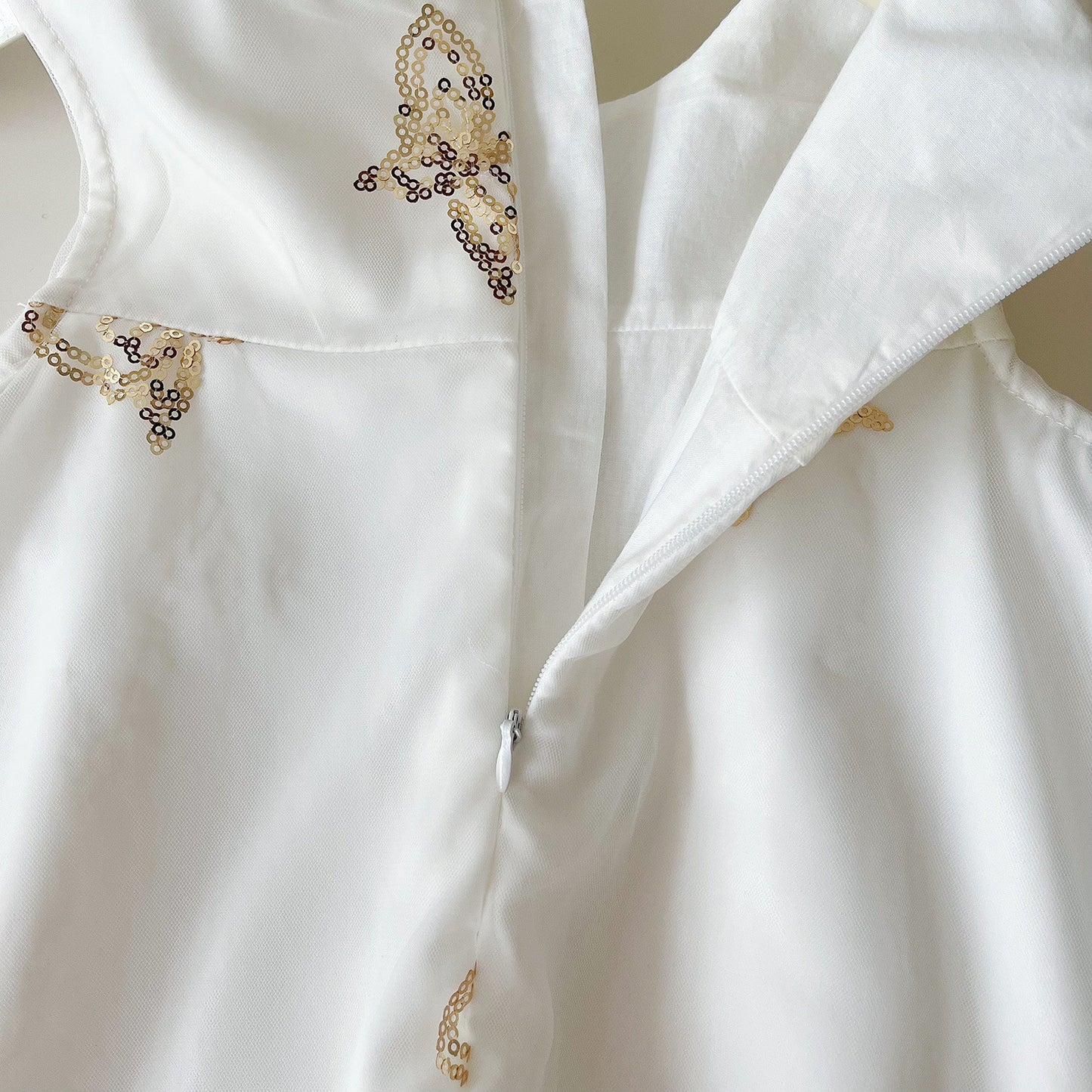 Vestido Infantil Mujer Mariposas y Lazo