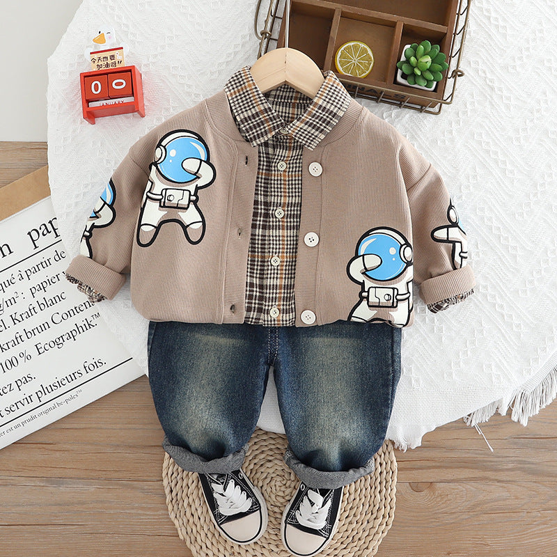 Conjunto de astronauta de 3 piezas para niño