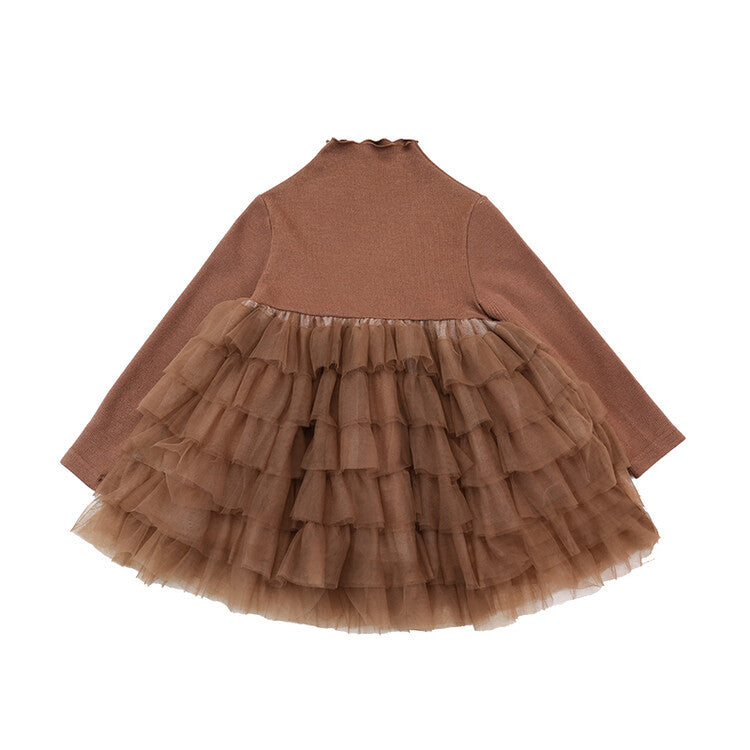 Conjunto de Chaleco y Tul para Niña