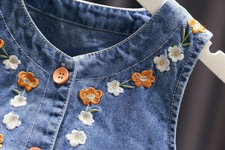 Conjunto infantil de niña Little Flowers