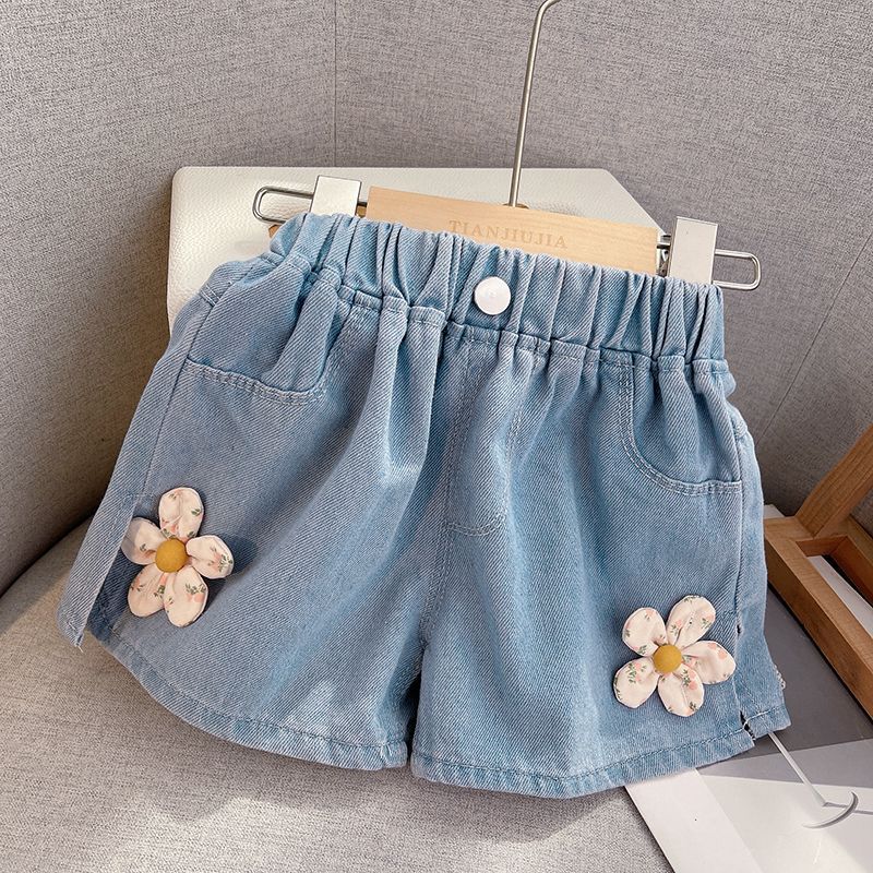 Bermudas  Jeans  Niño Florzinhas