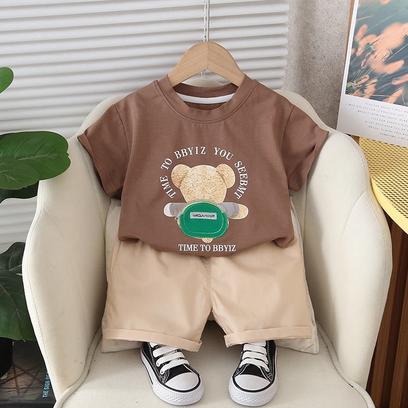 Conjunto Infantil Niña Verano Osito