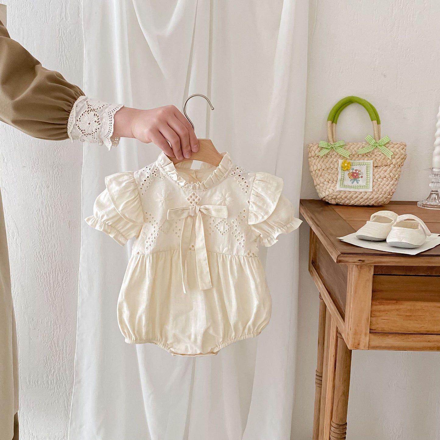 Body de Encaje Lese Para Mujer/Vestido para Niños