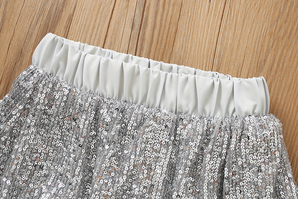 Conjunto Infantil Mujer Lentejuelas